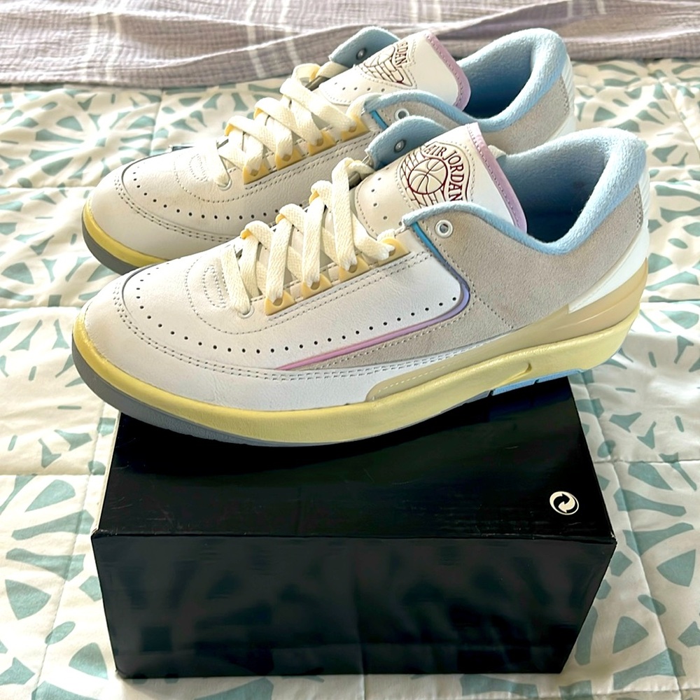 Nike X Air Jordan 2 Low Retro Look Up in the air Shoes DX4401 146 sz 9